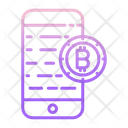 Smartphone Smart Phone Bitcoin Bitcoin Icon