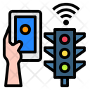 Traffic Light Smartphone Mobile Icon