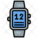 Smart Watch Time Clock Icon