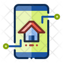 Smartphone Smart Home Icon