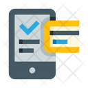 Smartphone Credit Card Check Icon