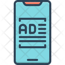 Smartphone Ad Smartphone Ad Icon