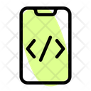 Smartphone Coding Icon
