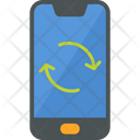 Smartphone Data Sync Icon