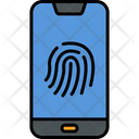 Smartphone Fingerprint Icon