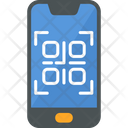 Smartphone Qr Code Icon