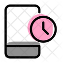 Smartphone Time Icon