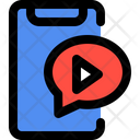 Smartphone Video Icon