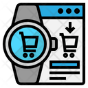 Smart Watch Shopping Icon