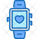 Smart Watch Health Technology Icon