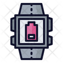 Smartwatch Battery Low Battery Low Notification Icon