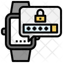Smartwatch Security Icon