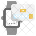 Smartwatch Security Icon