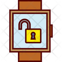 Unlocked Smartwatch Unsecure Icon