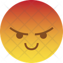 Angry React Emoji Icon