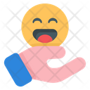 Smile Hand Emoticon Icon