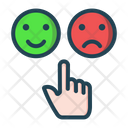 Customer Satisfaction Hand Gesture Testimonial Icon