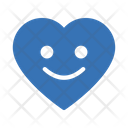Smiley Happy Heart Icon
