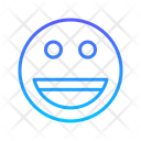 Smiley Line Gradient Icon