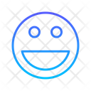 Smiley Line Gradient Icon