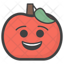 Smiling Apple  Icon