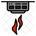 Detection Flame Smoke Icon