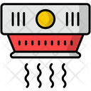 Smoke Detector Alarm Self Contained Icon