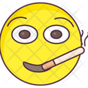 Smoking Emoji Smoking Expression Emotag Icon