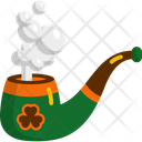 Smoking Pipe St Patrick Saint Patricks Icon