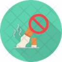 Quit Smoking Cigarette Forbidden Icon
