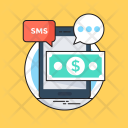 Sms Banking Mobile Icon