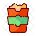 Snack Popcorn Snacks Symbol