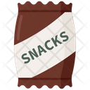 Snacks Chips Packet Fast Food Icon