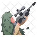 Sniper Military Rifle Icon