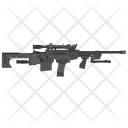 Rifle Sniper Mashine Icon