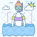 Diving Scuba Diving Underwater Diving Icon