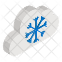 Snow Falling Forecast Weather Icon