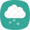 Snow Cloudy Weather Icon