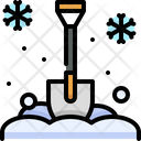 Winter Season Snow Shovel Icon