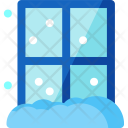 Snow Window Rain Icon