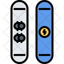 Snowboard Sport Equipment Icon