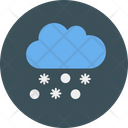 Snow Cloud Snowfall Icon