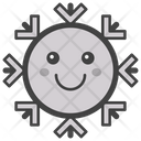 Snowflake Emoji Icon