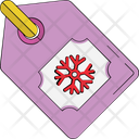 Snowflake Tag Icon