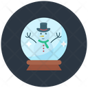 Snowglobe Christmas Globe Decorative Globe Icon