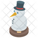 Snowman Christmas Snowman Jolly Christmas Icon