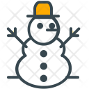 Snowman Snow Icon