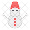 Snowman Snowman Character Snowman Sculpture Icon