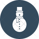 Christmas Snow Snowman Icon
