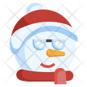 Snowman Cool Cool Freeze Icon